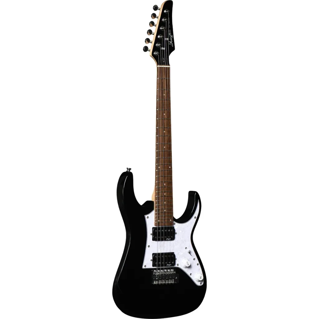 Magna M3 BK E-Gitarre Schwarz 3/4 Gre Kindergitarre